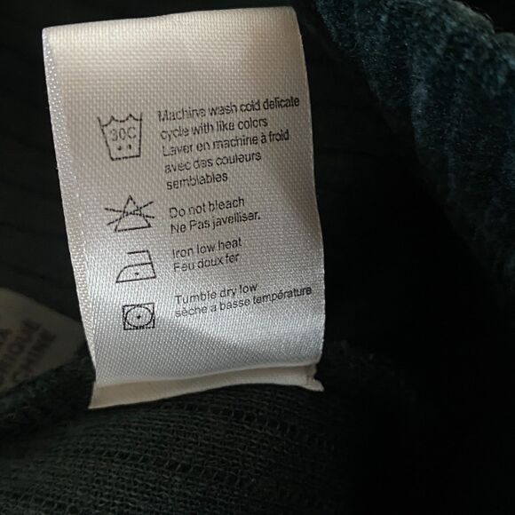 New Chaser Corduroy Velour High Waist Pull On Flare Pants Women's Size Large - Picture 5 of 7